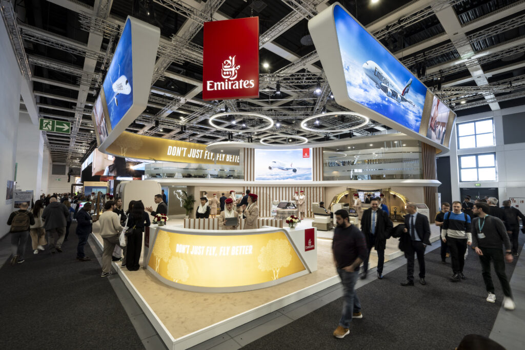 Emirates Airlines auf der ITB 2025
