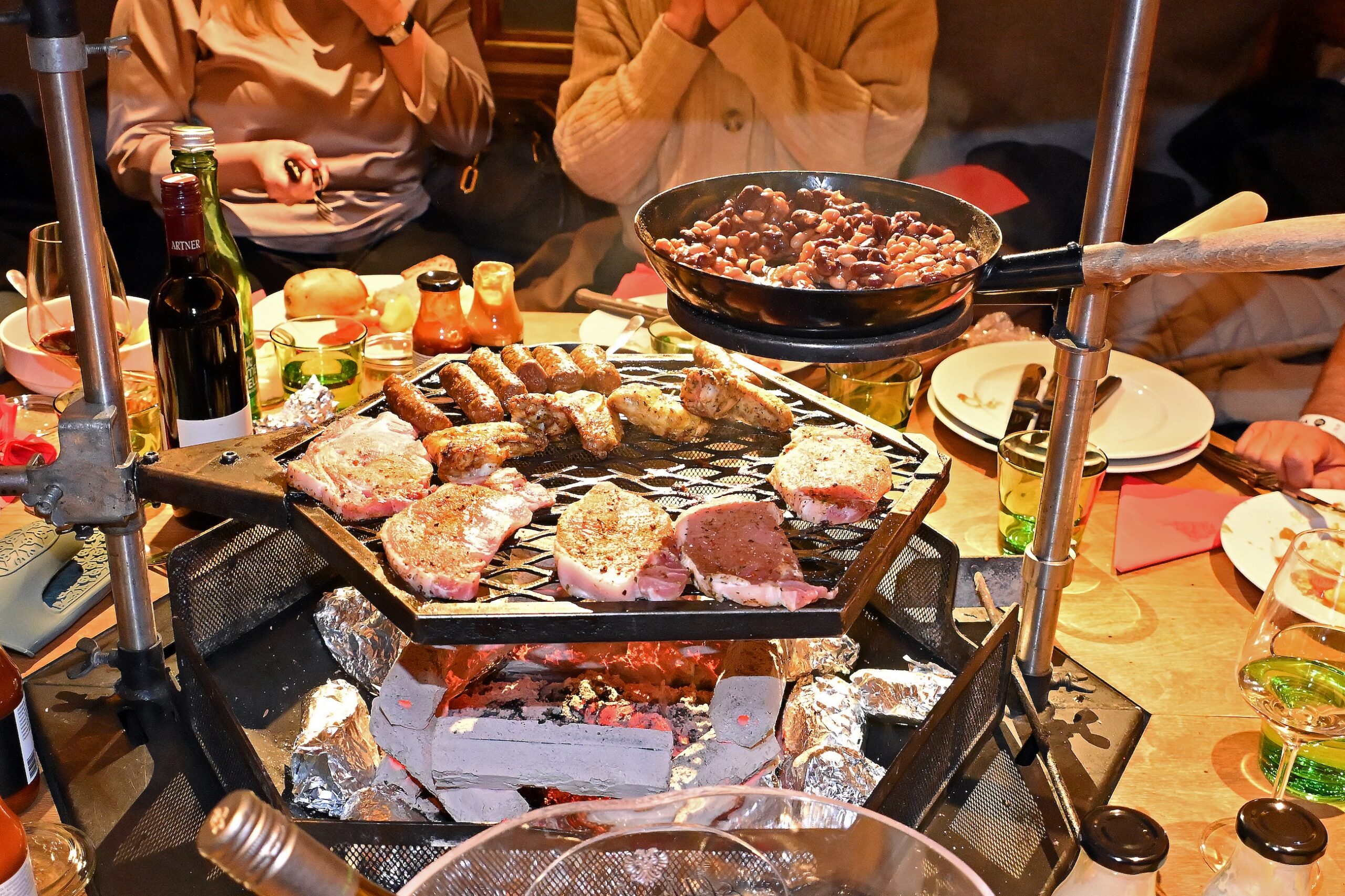 Eines der zahlreichen Menüs © Christian Jobst